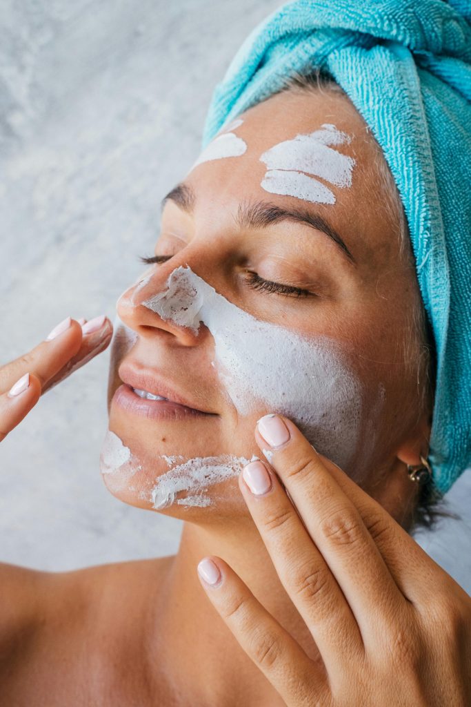 Medik8 Clarity Facial in Glasgow.  This image features a lady receiving a facial. Willow Massage and Facials: Expert Facial Therapy in Glasgow, Scotland.